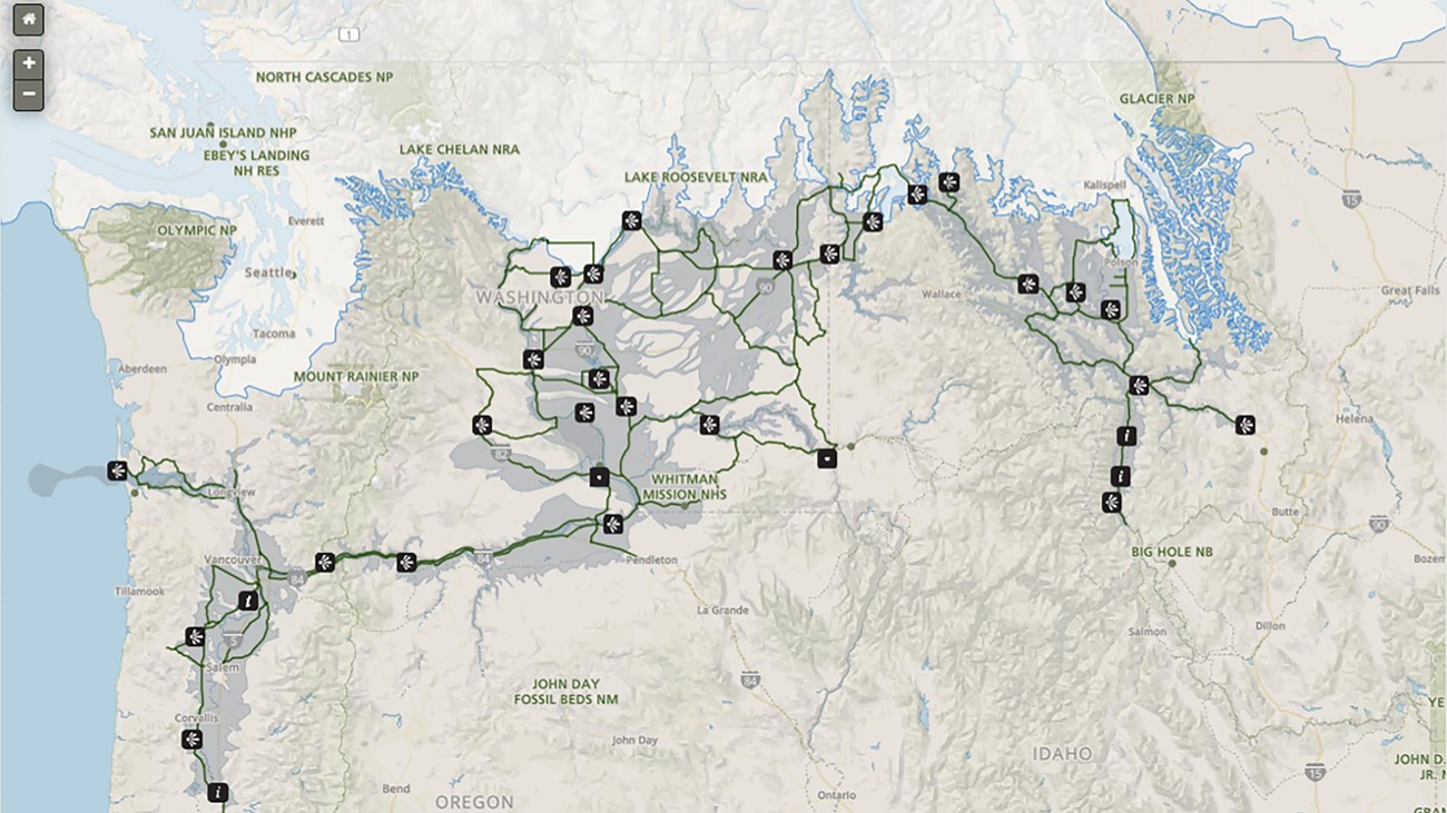 New Ice Age Floods Interactive Map