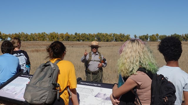 Educational programs offered and Sand Creek Massacre NHS