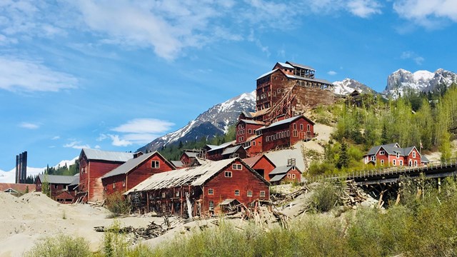 Kennecott mill town in summer