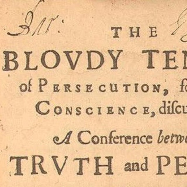 Image of the Boudy Tenet, a book by Roger Williams
