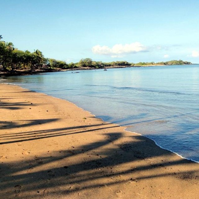 Beach views along the Ala Kahakai National Historic Trail