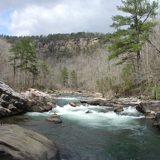 Little River Canyon waterfall