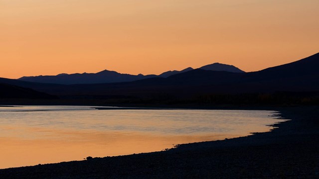 Sunset on the Noatak