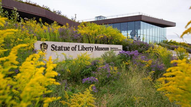 Image of the Statue of Liberty Museum front 