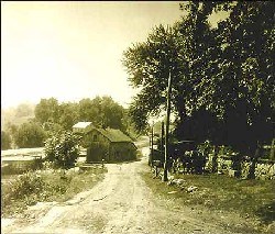 Photo of historic four locks