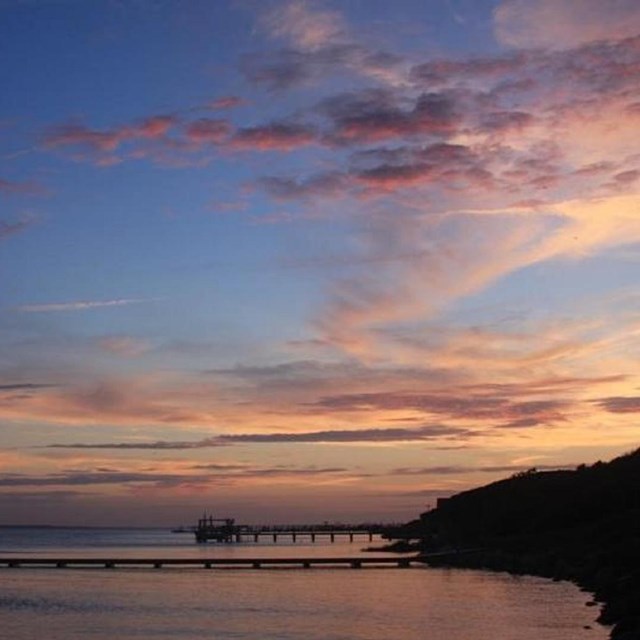 Shell Point, Harkers Island at Sunset