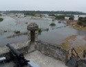 Very High tide at Fort Matanzas