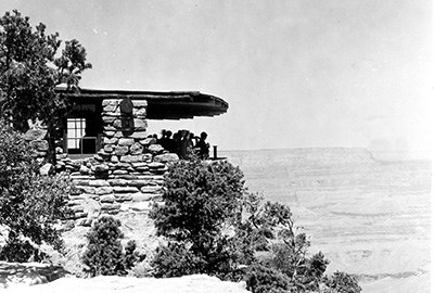 Yavapai Point Trailside Museum in 1929.