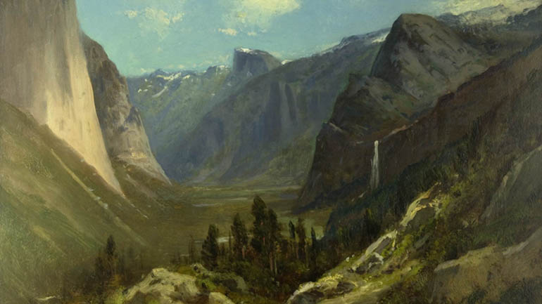 Painting of Yosemite Valley