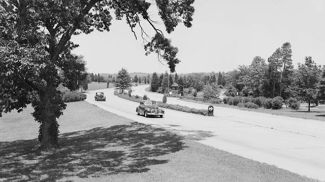 Historic image of the parkway