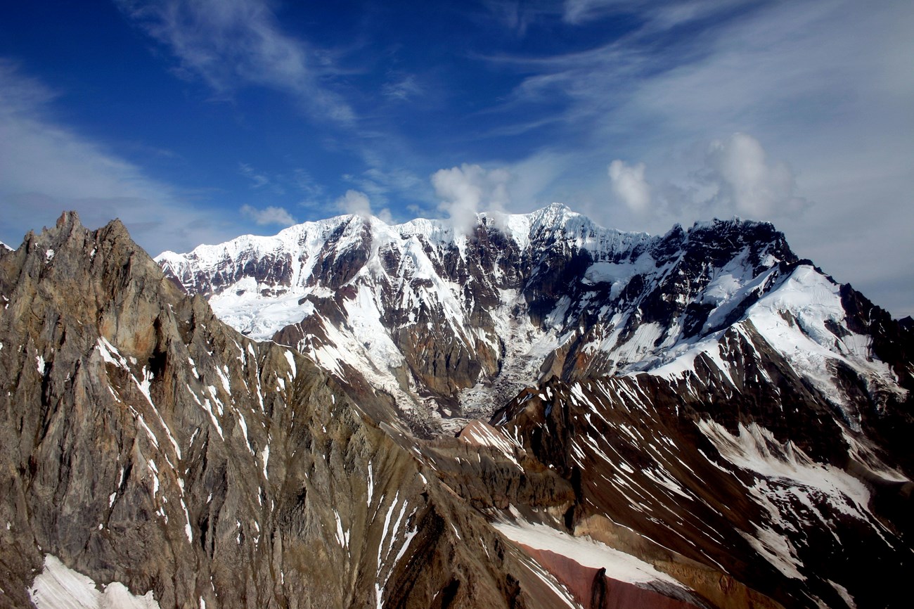 Mt.Drum Volcanic Crater Wrangell-St.Elias National Park