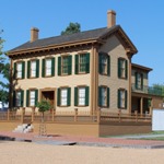 Photo of <b>Lincoln</b> Home--circa 2004