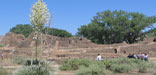 Great Kiva and summer sky