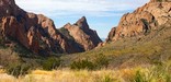 View towards the Window in the Chisos Basin