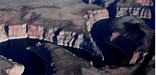 Winding Bighorn Lake from the air