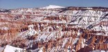 Cedar Breaks National Monument in the winter