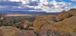 Sandstone Bluffs Overlook offers scenic views over El Malpais National Monument