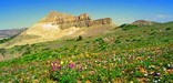 Battleship Mountain on the Teton Crest Trail