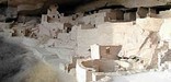 A view inside Cliff Palace on Chapin Mesa
