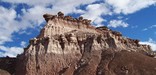 eroding badland hill within the Painted Desert, Photo by Marge Post/NPS