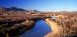 Rio Grande and Chisos Mountains