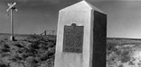 Sand Creek Massacre NHS, courtesy Colorado Historical Society. 1950s site marker, no longer present.