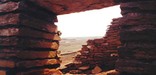 View through a pueblo window