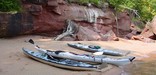 Kayak on Small Beach