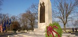 December 17 ceremony at the Wright Brothers memorial.