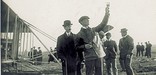 Orville and Wilbur in Pau, France, 1909.