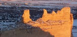 Saddle Rock in February 2005. Photo by Marvin Achtenberg.