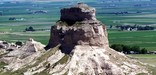 Dome Rock as seen from the top of Crown Rock. Photo by Jonathan S. Garcia.