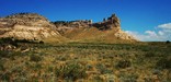 Saddle Rock from the Monument's Bicycle Path.  Photo by Jonathan S. Garcia
