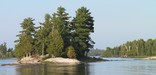 Island on Kabetogama Lake