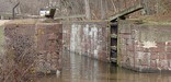 Photo downstream side of lock 18.