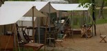 Photo of 20th Maine camp near lock 19 on canal.