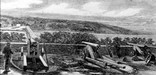 historical picture of Battery Martin Scott, Harper's Weekly, 1861