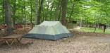 a pictures of a tent in the A Loop