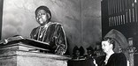 Mary McLeod Bethune and Eleanor Roosevelt