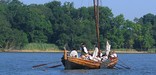 A replica of Smith's shallop