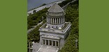 One million New Yorkers turned out for the dedication of Grant's Tomb, which commands a bluff above the Hudson River