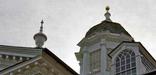 finials on the mansion roof