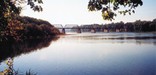 Lackawanna River with bridge