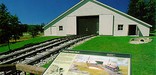 Interpretive signage in Path of Progress National Heritage Tour Route