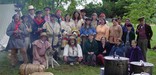 Park staff and volunteers gather for the annual Brigade Encampment special event.