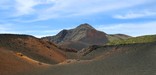 Colorful cindercones are one feature in the Summit Area of the park.