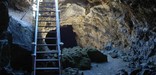 Blue Grotto cave, Lava Beds National Monument