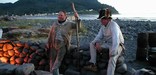 Salt Makers tending fire