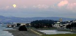 Moonrise over Crissy Field