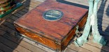Wooden hatch located on the poop deck of the BALCLUTHA.
